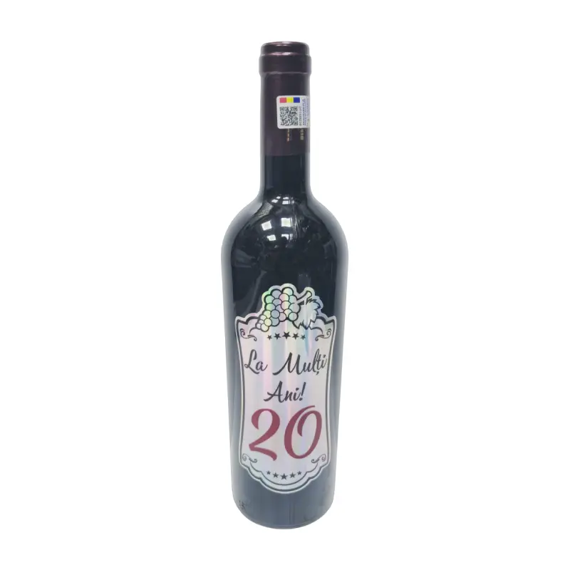 La multi ani 20, vin rosu cabernet sauvignon, demisec, 750ml, 13.5% alcool